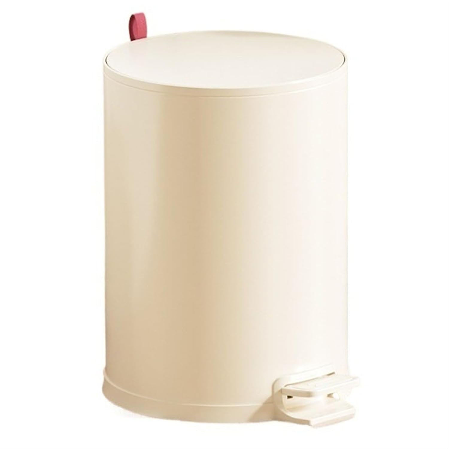 Cubo de basura de acero inoxidable con pedal y tapa para cocina o baño gran tamaño