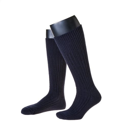 NORDPOL Freizeit- und Wandersocke, wadenlang, 1 Paar, marine, Made in Germany, Gr. 47-48 Cover