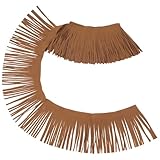 Facile à utiliser:la bordure à pompons à fausses franges est facile à couper à la longueur souhaitée., peut s'appliquer pour décorer les abat-jour, décoration de la maison, décoration de fête et plus