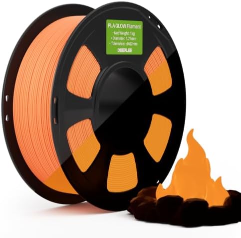 Deeplee PLA Glow Orange 1.00kg