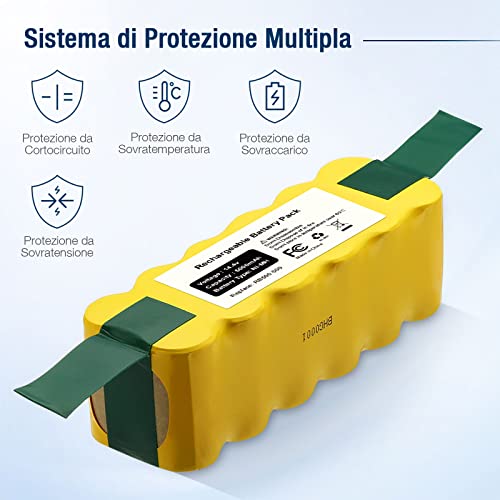 FirstPower 14,4V 5000mAh Ni-MH Batteria di