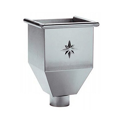 Preisvergleich Produktbild Grömo Zink Wasserfangkasten quadratisch DN 76