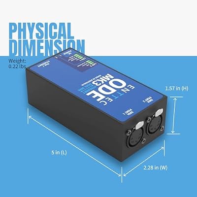 Enttec ODE Mk3 70407 POE 2 Universe Dual DMX / RDM Ethernet Converter Interface