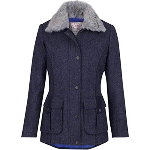 Jack Murphy - Ester Tweed Jacket (10, Navy)