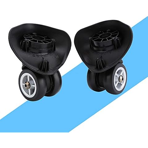 Akozon Luggage Wheels Replacement Samsonite Replacement Wheels for Spinner Luggage Suitcase Wheels Replacement Suitcase Swivel Coaster Replacement Wheel Trolley Case Wheels Luggage Replacement Wheels Cover