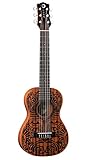 Luna Guitars, 6-String Ukulele, Natural (UKE Tribal 6)