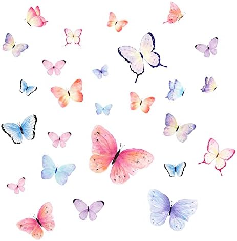 20 Schmetterlinge Wandtattoo - Wanddeko Für Kinderzimmer & Wohnung