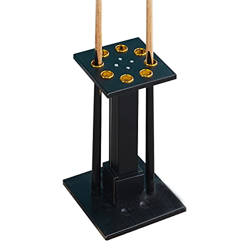 Support de queue de billard en bois pour éviter les chutes de cannes