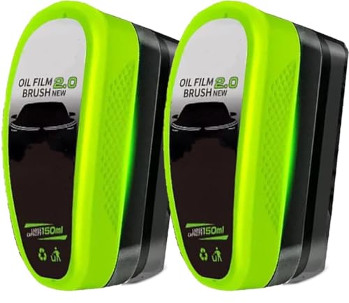 Detergente per parabrezza auto, detergente per vetri auto per accessori in vetro cristallino per una guida più sicura, previene pioggia e nebbia. Spazzola per la pulizia dei vetri