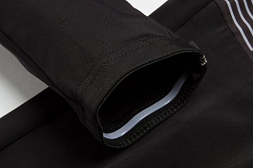 Calça feminina acolchoada com manga comprida de jérsei de ciclismo e calça de ciclismo acolchoada co