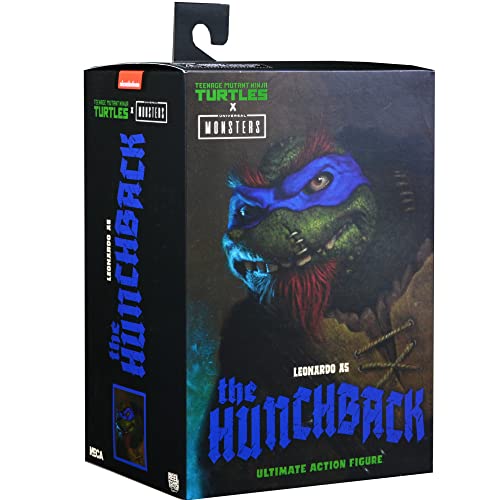 Lkcozsm Universal Monsters Tmnt 7" Scale Action Figure - Ultimate Leonardo Hunchback #TOP6