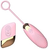 Bullet-vibratoren & vibrationseier – ferngesteuerter vibrator für frauen leises vibro ei wasserdicht mini vibrator rosa 9,5x3,8 cm Fops M103