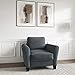 Lifestyle Solutions Watford Armchair, Dark Grey
