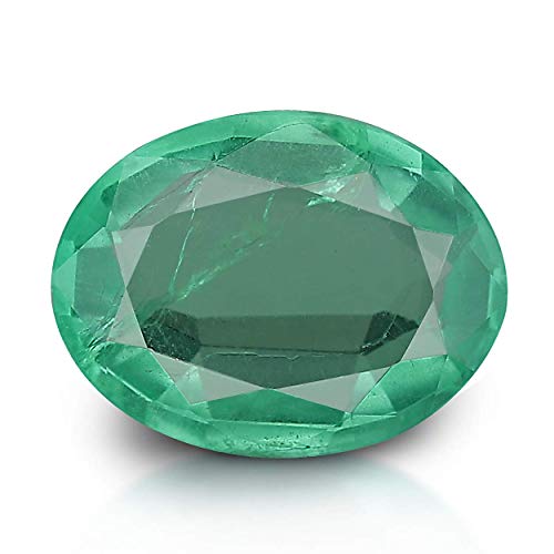 Béryl Émeraude Véritable 10,30 Cts Contre les Imitations de Joaillerie