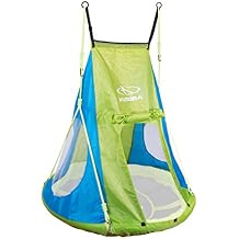 HUDORA Cosy Castle Tent Cover - Tent Cover for HUDORA Nest Swing 110/120 in Lemon - Polyester Swing Tent for Indoor & Outdoor use - Swing Canopy for Children & Adults