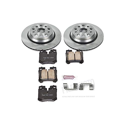 Image of Power Stop Autospecialty (KOE6368) Daily Driver OE Brake Kit, Rear