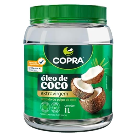 Óleo de Coco Extravirgem 1Litro Copra
