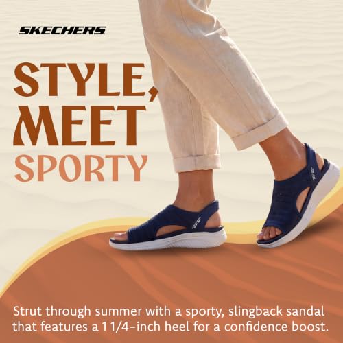 Image of Skechers Women's Ultra Flex 3.0 - Sun Warmth Hands Free Slip-ins | Hands Free Slip-Ins, Yoga Foam Cushioned Footbed, Machine Washable, Recycled Materials, Vegan