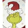 Lenox Dinnerware Set, Merry Grinchmas Accent Plates, Service for 4 Porcelain Accent plates, Microwave Safe and Dishwasher Safe, for Pasta, Salad and Dinner, Christmas Decoration (Assorted, 4 Pieces)