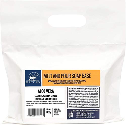 Forbury Direct · England - Base de jabón de glicerina transparente de aloe vera (sin SLES)