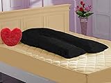 La funda de almohada en U de 9 pies viene con un cierre de cremallera para garantizar que se ajuste bien al producto y está asegurada correctamente y fácil de quitar para lavar.