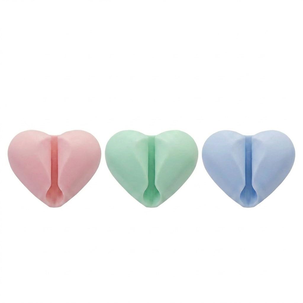 Support de pinceau à lèvres, baume à lèvres compatible avec masque de sommeil LANEIGE - Housse de protection en silicone pour pinceaux à lèvres (rose, bleu et vert)