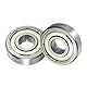 Kozelo 2pcs Rillenkugellager - [9mm x 24mm x 7mm] Kugeln aus Kohlenstoffstahl für Motoren, Förderanlagen, Räder und Getriebe | Doppelt abgeschirmt