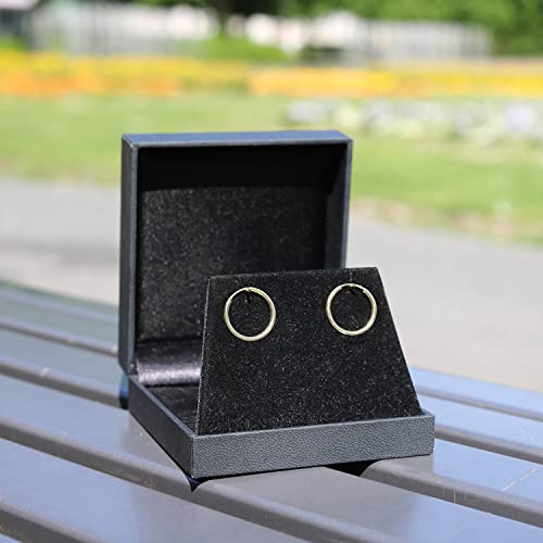 Orecchini Cerchi Piccoli in oro giallo Donna 15