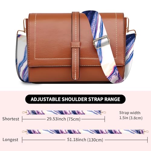 Image of Wide Purse Strap Replacement Crossbody, Funny Shoulder Strap Adjustable, Cute Bag Strap for Women Guitar Purses