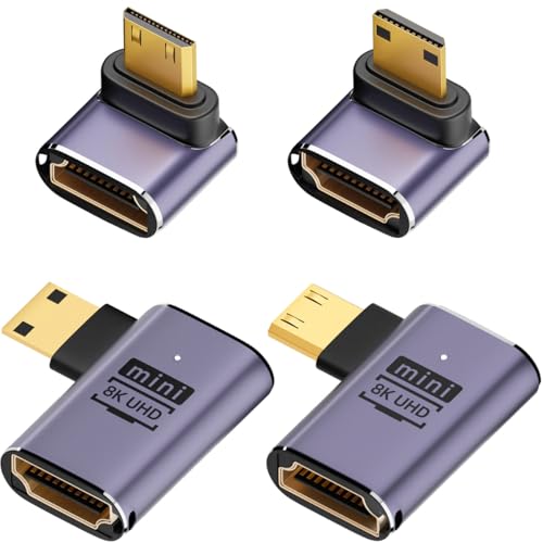 DAOKAI 8K�Ή� �~�jHDMI-HDMI�A�_�v�^�[�A48Gbps����2.1�G�N�X�e���_�[�A90�x�i�㉺���E�j�~�j�I�X-���X�o�����R�l�N�^ 8K@60Hz�A4K@120Hz�Ή�