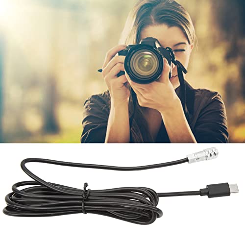 Cable BMPCC 4K 6K tipo C a 2 pines para alimentar cámaras de cine 3