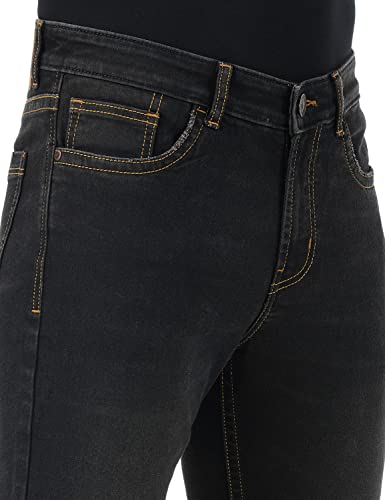 Image of INKD Men's Stretchable Regular Fit Contrast Stitch Jeans