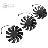 EVGA GeForce GTX 1080 Ti FTW3 DT/Elite/Gaming GPU Replacement Fan for EVGA Graphics Cards, Air Cooling, 12V, 4-Pin Graphics Card Cooler, VGA Card Replacement GPU Fan PLA09215B12H - Image 3
