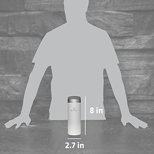 Image of STANLEY AeroLight Transit Bottle 16 oz Locking Drink Through Lid Leak Resistant Water Bottle or Coffee Travel Mug Lightweight Insulated Stainless Steel BPA-Free Cloud