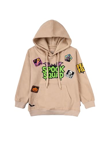 Image of KiddoPanti Unisex Solid Pullover Hooded Fleece Sweatshrit | Cotton Poly Fleece Fabric | Waist Length, Full Sleeve Hoodie | 2 Kangaroo Pockets | Winter Wear for Boys & Girls