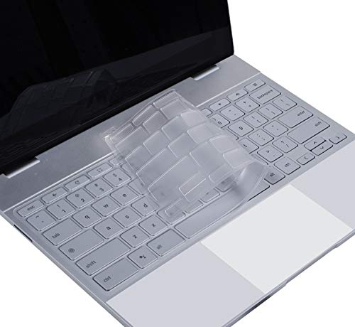 CASEBUY Ultra Thin Soft Clear Keyboard Cover for Google Pixelbook 12.3