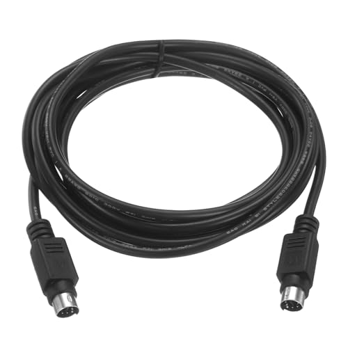 QUARKZMAN Câble De Prolongation PS/2 Pour Souris Et Clavier 9.8 Pieds - 28 AWG 6 Fils En Cuivre UL2464 Câble De Prolongation Mâle À Mâle Pour Souris Ronde...