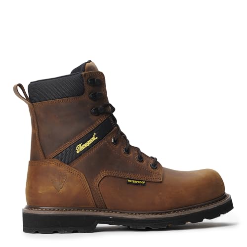 Thorogood Men's Job Site Series Waterproof/Insulated 8”, Safety Toe Boot2