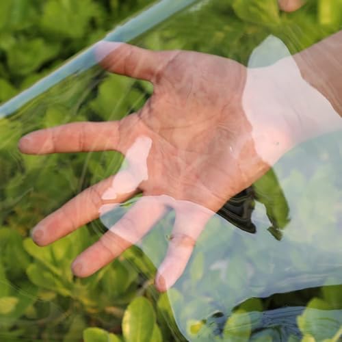 Bâche transparente en PVC avec œillets | Bâche de 2,7x3,7m étanche et robuste pour extérieur - 7