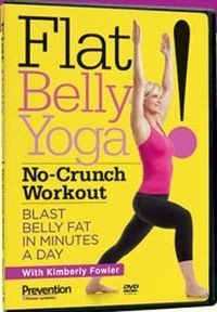 DVD Flat Belly Yoga - No-crunch Workout Book