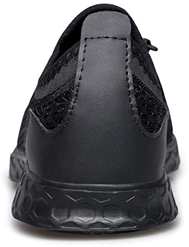 Doussprt DOUM049 Men'S Water Shoes Quick Drying Sports Aqua Shoes Allblack Size 11 thumb #2