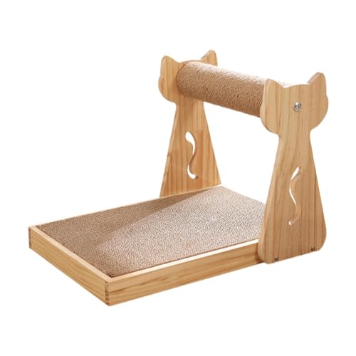 KLKCMS 猫用爪とぎベッド 子猫用ソファー 家具プロテクター ペットクッション 猫爪とぎマット 子猫と, ボールなし