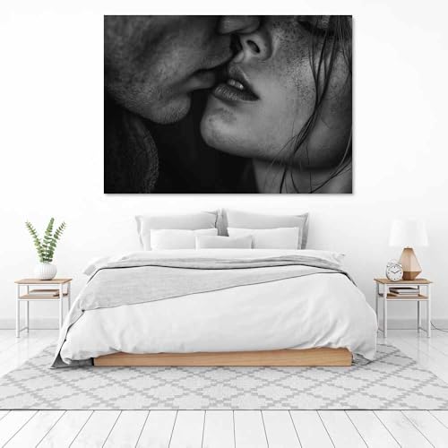 Tableau Salon Moderne Baiser Vintage Chic Décoration Couloir