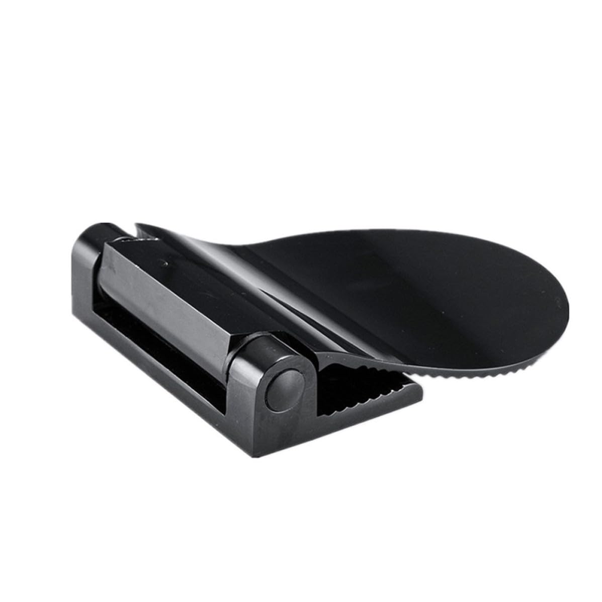 Reposapiés de aluminio de aviación para ducha con acabado premium negro