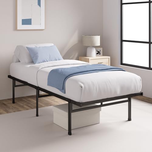 Image of ZINUS Justin 14 Inch Easy to Assemble Mattress Foundation, Steel Support, No Box Spring Needed, Twin