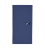 Hobonichi Techo Weeks - Colors: Ultramarine (Japanese/Wallet-Size/Apr 2018 Start)