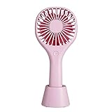 Mini-Handheld-Fan-USB-Desk Fan, Small Personal Portable Table Fan with USB Rechargeable 2200mAh Battery Operated Cooling Electric Fan for Travel Office Room Household