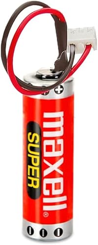 Miniatura 4 de MEELER - 2 piezas ER6C PLC batería 1800mah 3.6V para MAXELL reemplazo para FX F2-40BL FX1N PLC con enchufe, ER6C AAF2-40BL