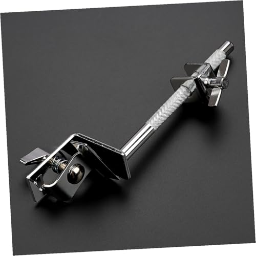 DECHOUS Abrazadera para Cowbell de 154 mm para Batería Soporte de Montaje para Cowbell Clip de Metal Accesorio para Percusión miniatura 6