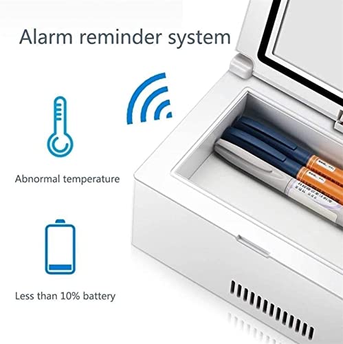 Refroidisseur d'insuline portable boîte réfrigérée 2-8°C avec batterie - 4